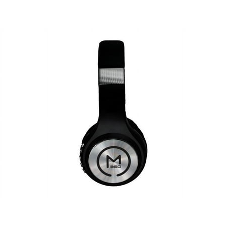 Morpheus 360 - SERENITY Wireless Over-the-Ear Headphones with Microphone - Black/Silver