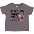 thumbnail image 3 of Inktastic Black History Month Rocks Girl with Guitar Boys or Girls Toddler T-Shirt, 3 of 5