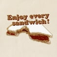 thumbnail image 2 of CafePress - Enjoy Every Sandwich Tote Bag - Unisex Canvas Tote Bag, Beige, 1-Piece, 2 of 7
