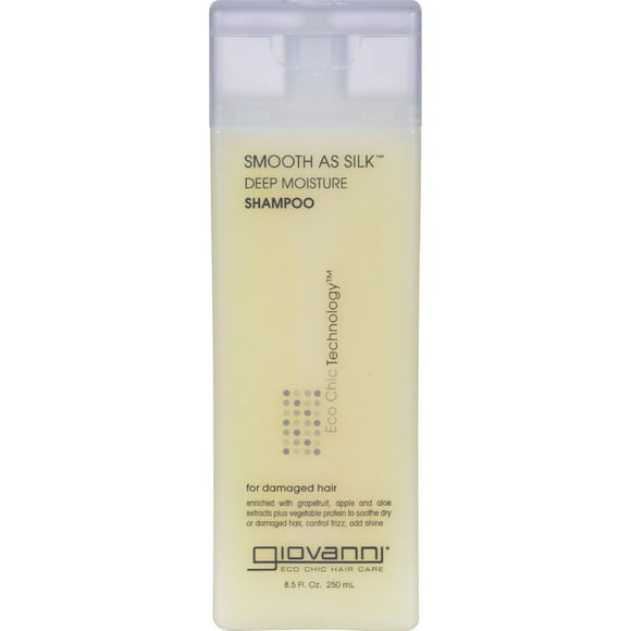 Champú Giovanni Cosmetics Eco Chic, suave como la seda, 250 ml