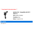 thumbnail image 2 of Ignition Coil - Compatible with 2011 Saab 9-5, 2 of 2