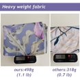 thumbnail image 5 of Purple Shower Curtain for Bathroom, Luxury Aesthetic Heavy Duty Purple Bathroom Shower Curtains Elegant Floral Shower Curtain Set,72x72 Inch, 5 of 6