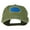 Olive Green, variant on Iowa State Map Embroidered Washed Cap - Navy OSFM