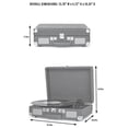 thumbnail image 3 of Tocadiscos Cruiser Plus Crosley Blanco Vintage Bluetooth 3 Velocidades, 3 of 13