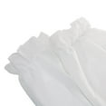 thumbnail image 4 of Decodeary Boléro en Chiffon à Manches Longues pour Femmes Blanc, 4 of 8