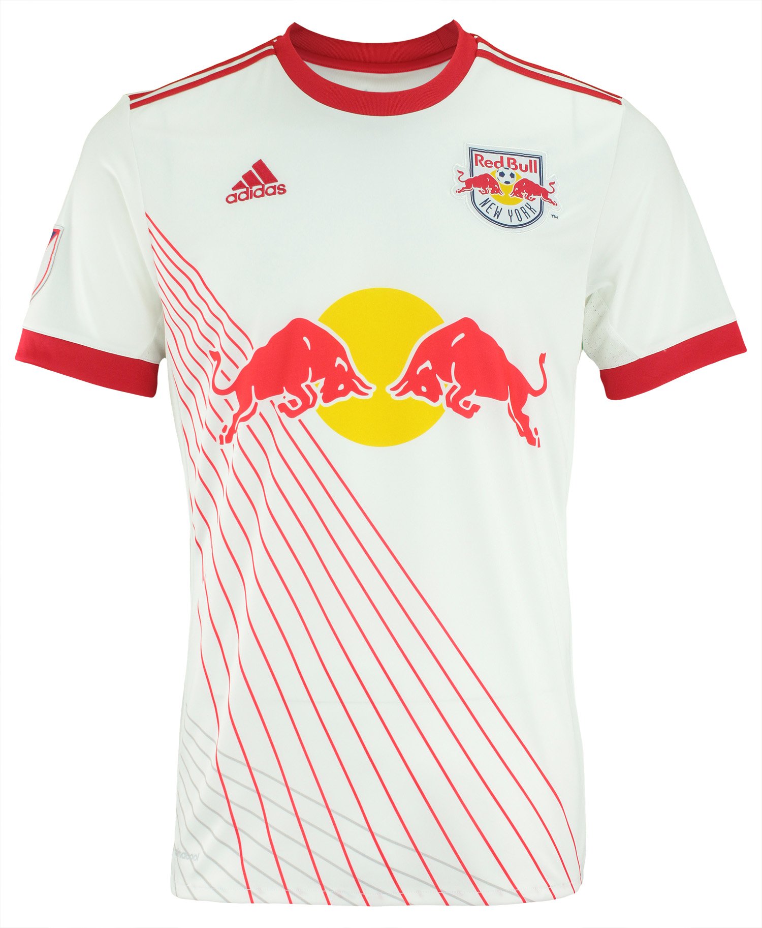 Adidas Soccer MLS Men's New York Red Bull Short Sleeve Team Jersey - image 1 of 1