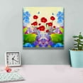 thumbnail image 4 of Epic Graffiti 'Flower Design 31' by Ata Alishahi, Giclee Canvas Wall Art, 12"x12", 4 of 8