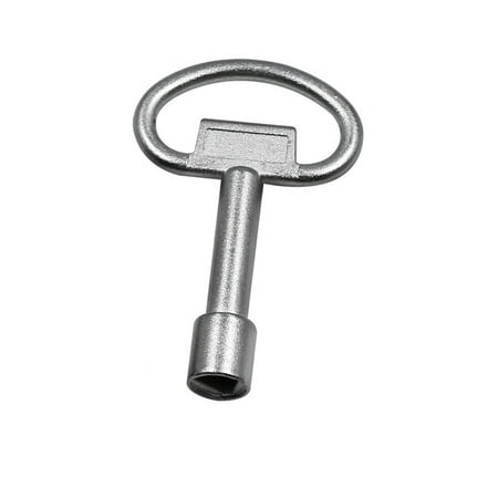 

ABIDE Universal Door Key Electric Lifting Elevator Lock Panel Triangular Wrench Keys Valve Switch Opening Tool Home Working
