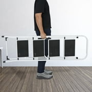 ZENY 4 Step Ladder Metal Frame Portable Folding Step Stool Anti-Slip Max 330lbs