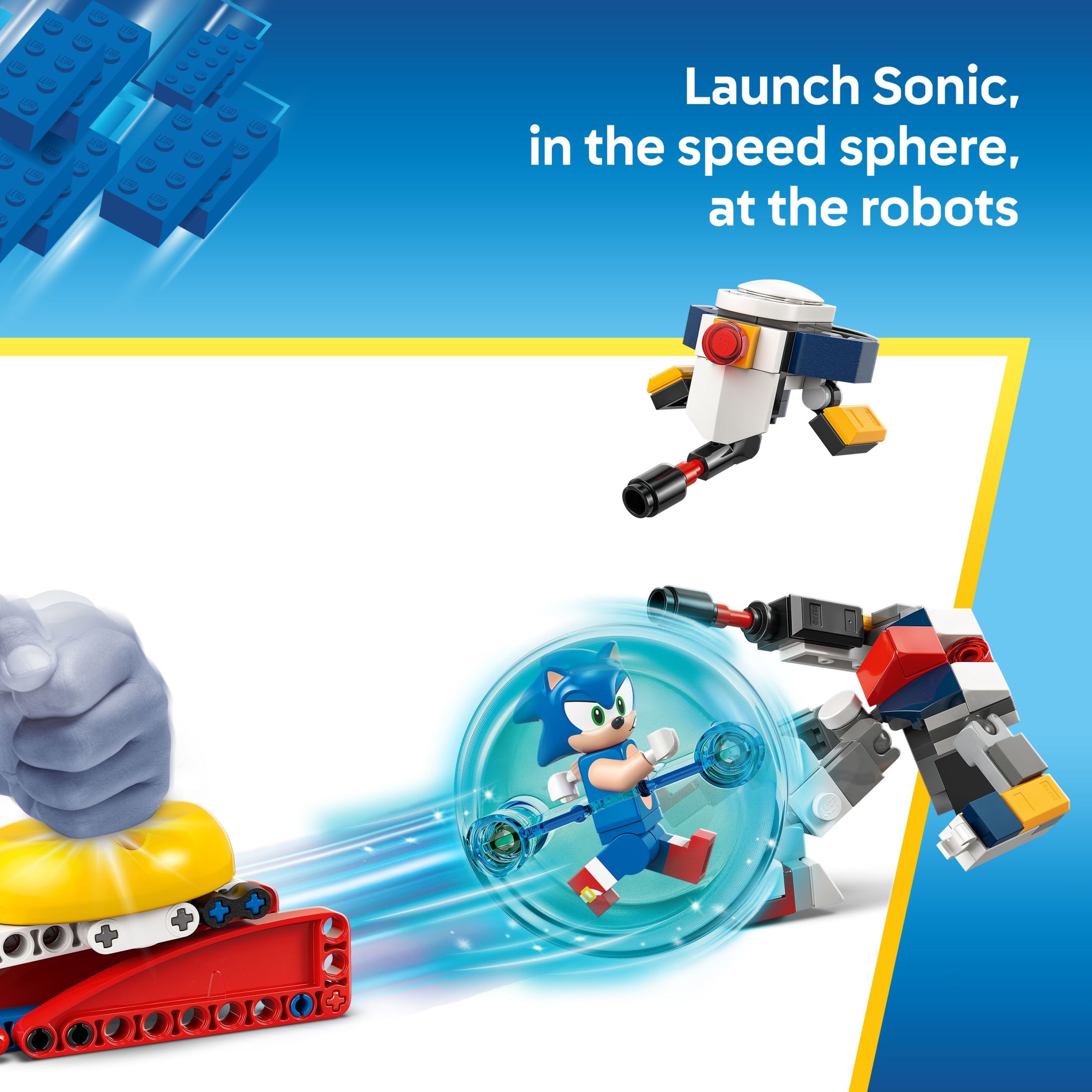 LEGO Sonic the Hedgehog: Enfrentamiento en la Fogata de Sonic - Juguete de Construcción para Niños, Niñas y Niños, Mayores de 7 Años - Set de Juego de Imaginación con Lanzador de Esfera de Velocidad - 4 Personajes de Sonic - Idea de Regalo para Cumpleaños - 77001 5