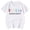 White, variant on Kids Shirts Boys and Girls Short Sleeve T Shirt Summer Round Neck with Letter Print for Children Black 3 Years-4 Years