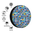 thumbnail image 4 of Fotbe Cute Flat Fish Funda de Llanta de Repuesto con Estampado, Engrosada, Ajuste Universal para Jeep, Remolque, RV, SUV, Camión-16 inch, 4 of 6