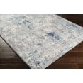thumbnail image 3 of BoutiqueRugs Findochty Contemporary Area Rug - Aqua, Navy, Medium Brown - 5'3" x 7'3", 3 of 3