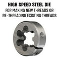 thumbnail image 2 of Qualtech DWTH1-1220LH 1/2"-20 1" OD HSS Left Hand Round Adjustable Die, 2 of 9