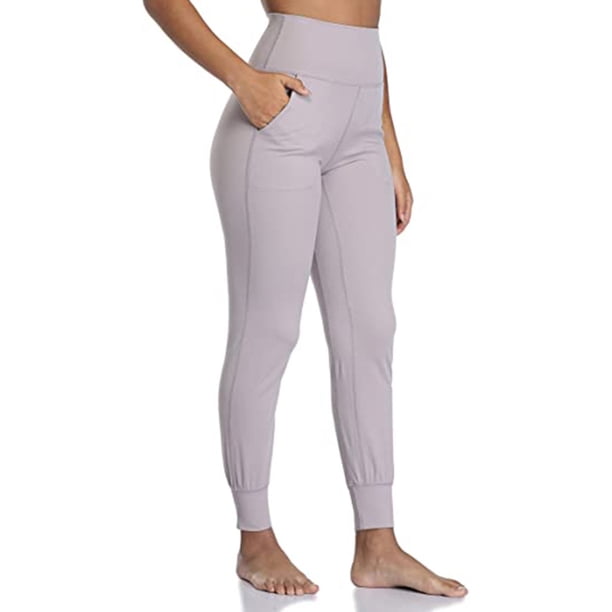 ICHUANYI Clearance Womens Stretch Yoga Leggings Fitness Running Gym Sports Full Length Active Pants(Gray, M) ICHUANYI WER2023081403165