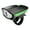 Green, variant on Arghm Rechargeable Bicycle Headlight with Horn, Night Riding Torch, Essential Cycling Accessories, Bright & Durable