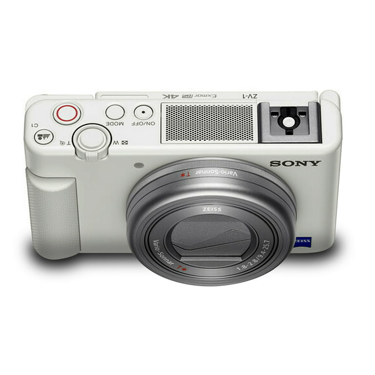 Restored Sony ZV-1 Digital Camera (White) (Refurbished) 