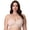 Almond, variant on Women's Smoothing T-Shirt Wireless Bra, Moisture Wicking (Plus Sizes)