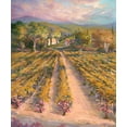 thumbnail image 2 of Kiggins, Debbie 26x30 Gold Ornate Wood Framed with Double Matting Museum Art Print Titled - Tranquil Wine Country II, 2 of 4