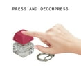 thumbnail image 1 of LXYFH 50% Off Clearance Squishy Toy Under $5 Creative Stress Reliever Key Pinch Music Novelty Gadget Finger Boring Stress Reliever Keychain Small Gift, 1 of 3