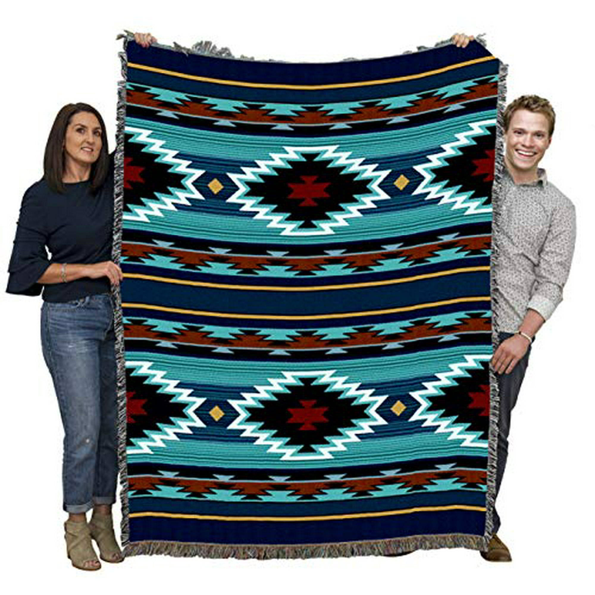 Pure Country Weavers Large Southwest Blanket 100 Cotton
