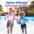 thumbnail image 3 of Chaleco de natación HeySplash para niños de 15 a 32 kg Blue Shark de 2 a 7 años, 3 of 8