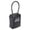 Black, variant on NFTIGB Key Box Water Resistant Wall Mount Safe 4 Digit Combination Key Lockbox for Door Handle Metal Fence Black 3.4 inches / 8.6 cm Inner Space Secure Outdoor Indoor Storage Solution For Spare Keys