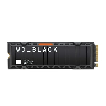 WD BLACK 1TB SN850 NVMe SSD with Heatsink - WDBAPZ0010BNC-WRSN