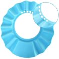 thumbnail image 2 of Safe Shampoo Shower Bathing Protection Bath Cap Soft Adjustable Visor Hat, 2 of 4