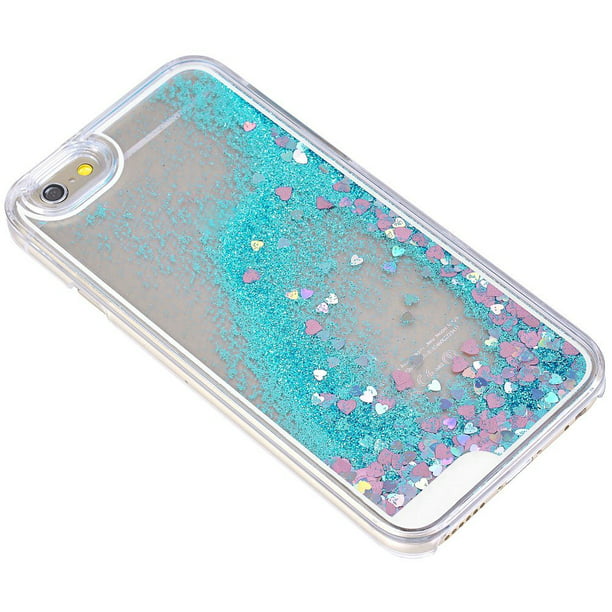 Liquid Glitter Quicksand Phone Case For Iphone 5 5s Blue Walmart Com Walmart Com