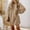 *Khaki, variant on U Womens Oversized Sweater Dress,Long Sleeve Grew Neck Chunky Knit Loose Tunics Pullover Tops Beige,Womens Plus M