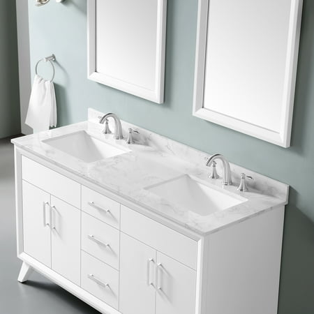 Ove Decors Dunclark 60 In Double Sink Bathroom Vanity White Canada Ove Decors Dunclark 60 In Double Sink, Double Bath Vanity Cost Philippines