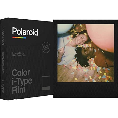 Imposible/Polaroid Color brillante Película instantánea Edición de marco negro para la cámara Onestep2 de tipo I-Type Polaroid--2 paquetes