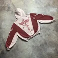 thumbnail image 3 of New Geometric Patchwork Design Hoodie Embroidery Splicing Hoodies Women Y2k Sweatshirt Gothic Daily Casual Men Version Tops, 3 of 5