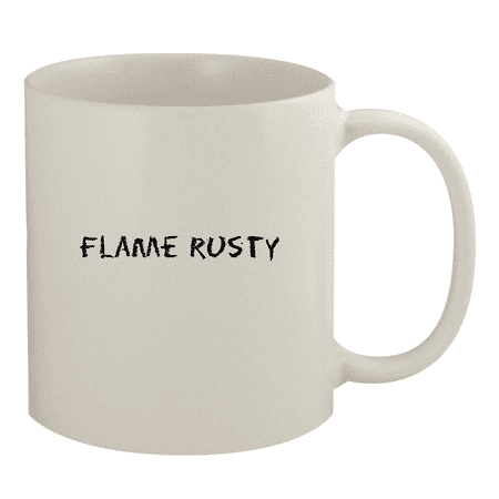 

Flame Rusty - 11oz Ceramic White Coffee Mug