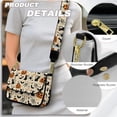 thumbnail image 5 of ZUXONGSY Pumpkin Black Cat Bat Print Shoulder Bag for Women Fashion Crossbody Travel Purse Lightweight Satchel with Adjustable Wide Strap for Shopping Business, 5 of 7