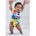 thumbnail image 2 of Disney D100 Stitch Mickey Mouse Winnie the Pooh Bodysuit Newborn to Toddler, 2 of 5