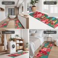 thumbnail image 5 of Pioneer Flower Floral Print Pattern Kitchen Rugs Sets Of 3,Kitchen Runner Rugs Non Skid Washable,Decorative Kitchen Floor Mats for Kitchen,Sink,Laundry,17"x30"+ 17"x47" + 17"x59", 5 of 6