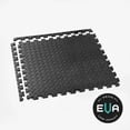 thumbnail image 4 of Velotas 1/2 Inch Interlocking EVA Foam Personal Fitness Mat, Diamond Plate Exercise Mats for Indoor Workout, 24 in x 24 in, 4 of 8