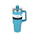 thumbnail image 4 of Mainstays 40oz Teal Tumbler Stainless Steel Double Wall, 4 of 7