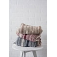 thumbnail image 4 of Navy Braided Stripe Throw, 4 of 5