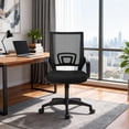 thumbnail image 2 of Silla de Oficina BestOffice con Respaldo Medio de Malla y Soporte Lumbar, 2 of 7