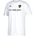 thumbnail image 1 of Camiseta gráfica Adidas LA Galaxy Ibrahimovic 9 para hombre, blanca, mediana, 1 of 2