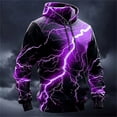 thumbnail image 5 of Sudaderas vintage para hombre, sudaderas con capucha informales con estampado gráfico de rayos en 3D, ropa de otoño de gran tamaño, sudaderas con capucha de gran tamaño de Harajuku, 5 of 5