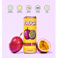 thumbnail image 3 of FRUGA Passion Fruit Sparkling Fruit Super Soda | Prebiotic Soda, Low Calorie, Healthy Soda Benefits and Vitamin Boost, 3 of 6
