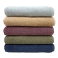 thumbnail image 2 of Authentic Hotel and Spa  Soft Twist Turkish Cotton Bath Sheet Cornflower Blue, 2 of 5