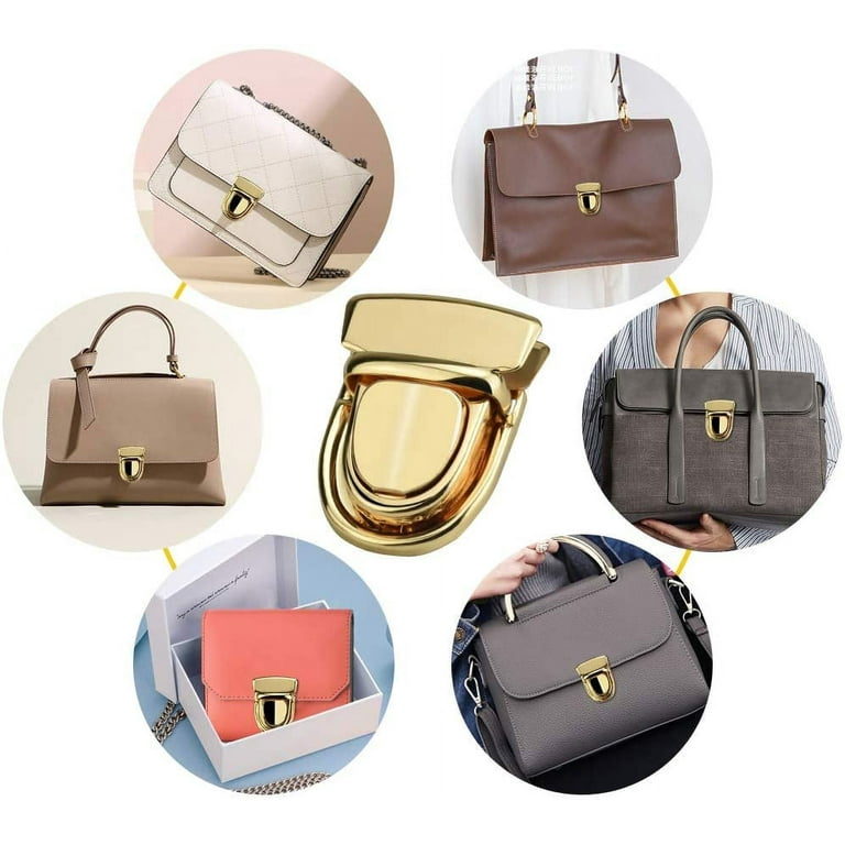 Fashion Hardware Lock Buckle For Chain Shoulder Bag Handbag Purse