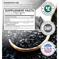 thumbnail image 3 of Healths Harmony Black Seed Oil Supplement, Cold Pressed Black Cumin Seed Oil, 180 Capsules, 3 of 9