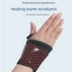 thumbnail image 4 of Muñequera con calefacción por orificios, muñequera deportiva presurizada, muñequera para baloncesto, bádminton, tenis de mesa, bicicleta, 4 of 6