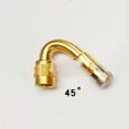 thumbnail image 1 of Tyre Valves Inflation Extension Tube 45/90/135 Degree Adapter Car Motorcycle 45°, 1 of 5